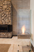 Ecosmart Fire Ghost Designer Fireplace - Black Finish